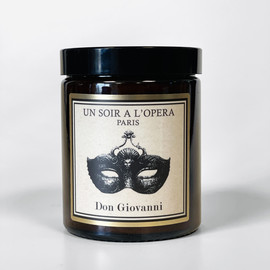 DON GIOVANNI - Bougie 180 GR verre blanc - Encens de Venise - 6 minimum