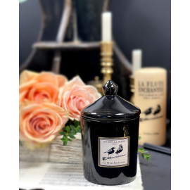 Cedar wood and rose - Luxury scented candle 500g - THE MAGIC FLUTE