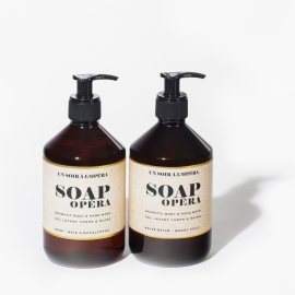 SOAP OPÉRA - Rose and eucalyptus - Body and hand wash - 500 ML