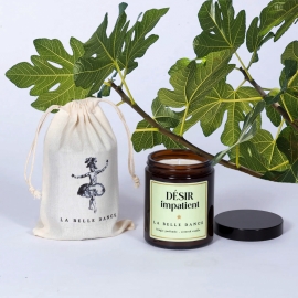 DESIR IMPATIENT - Fig Leaf Scented Candle - LA BELLE DANCE